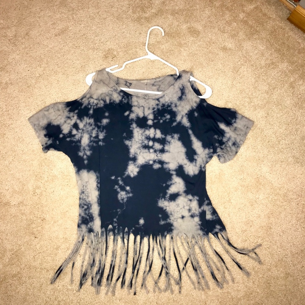 Frayed Tie-dye shirt